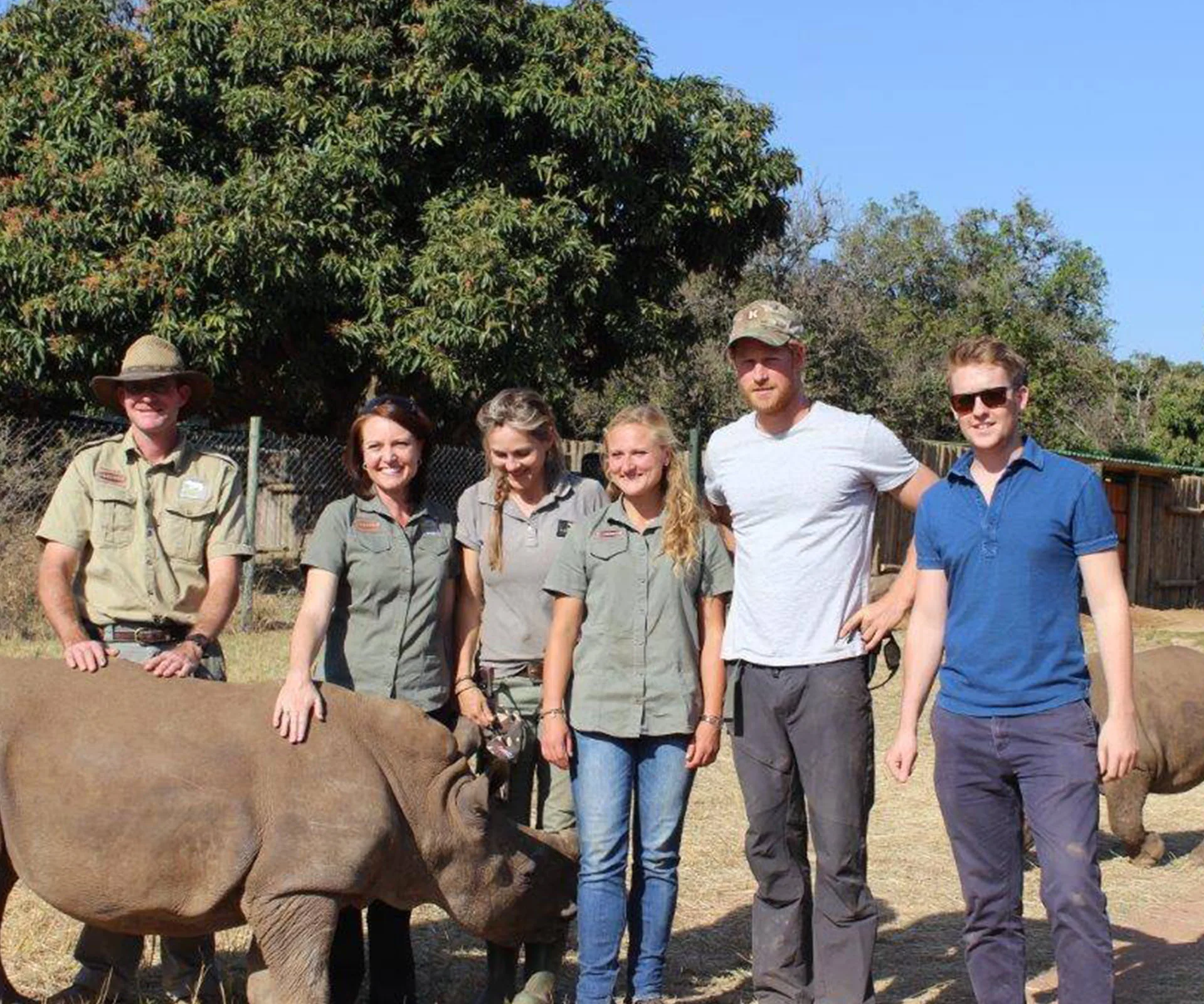 Prince Harry in Africa