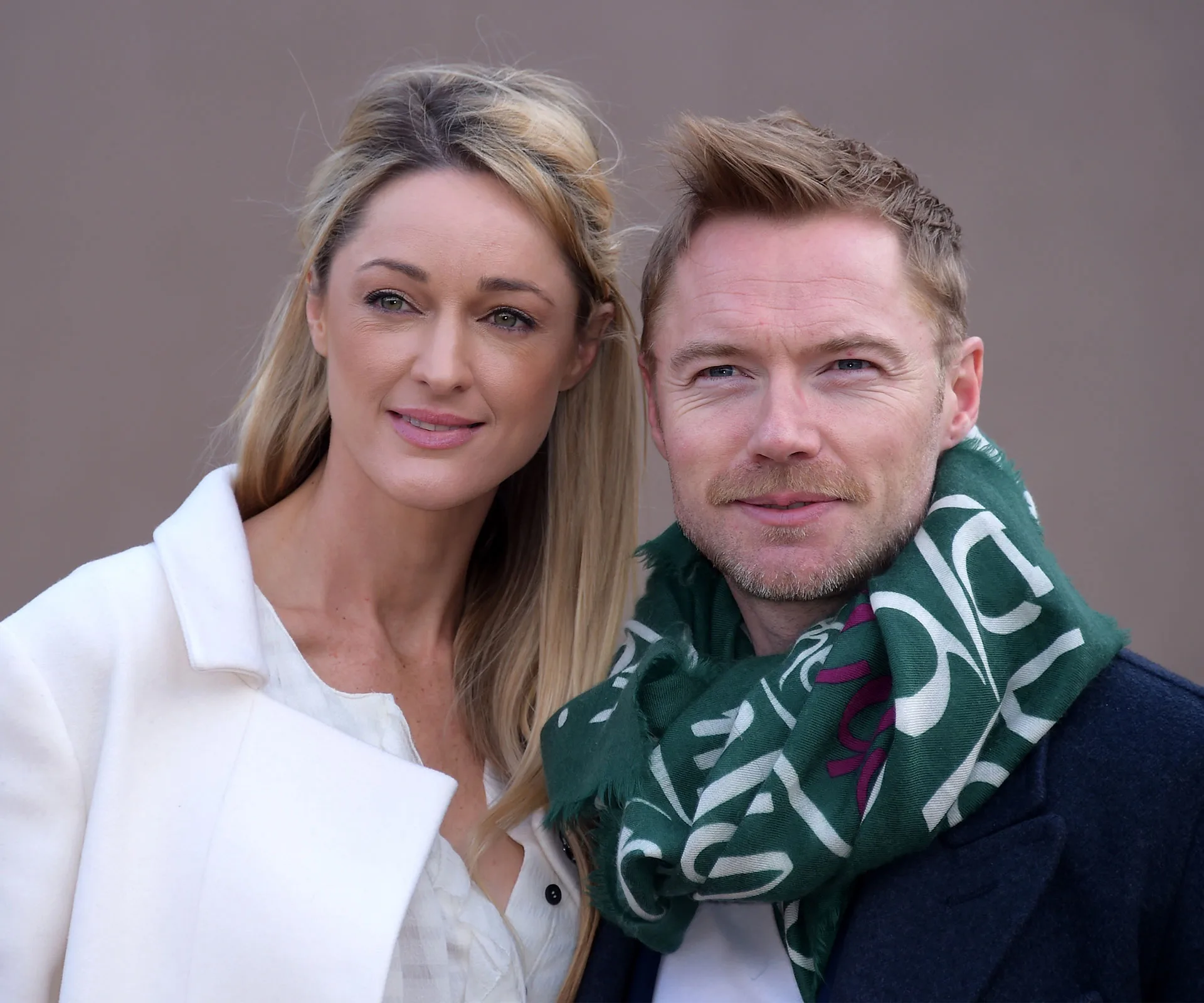 Ronan Keating and Storm Uechtritz