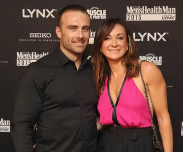 Michelle Bridges and Steve Commando Willis 