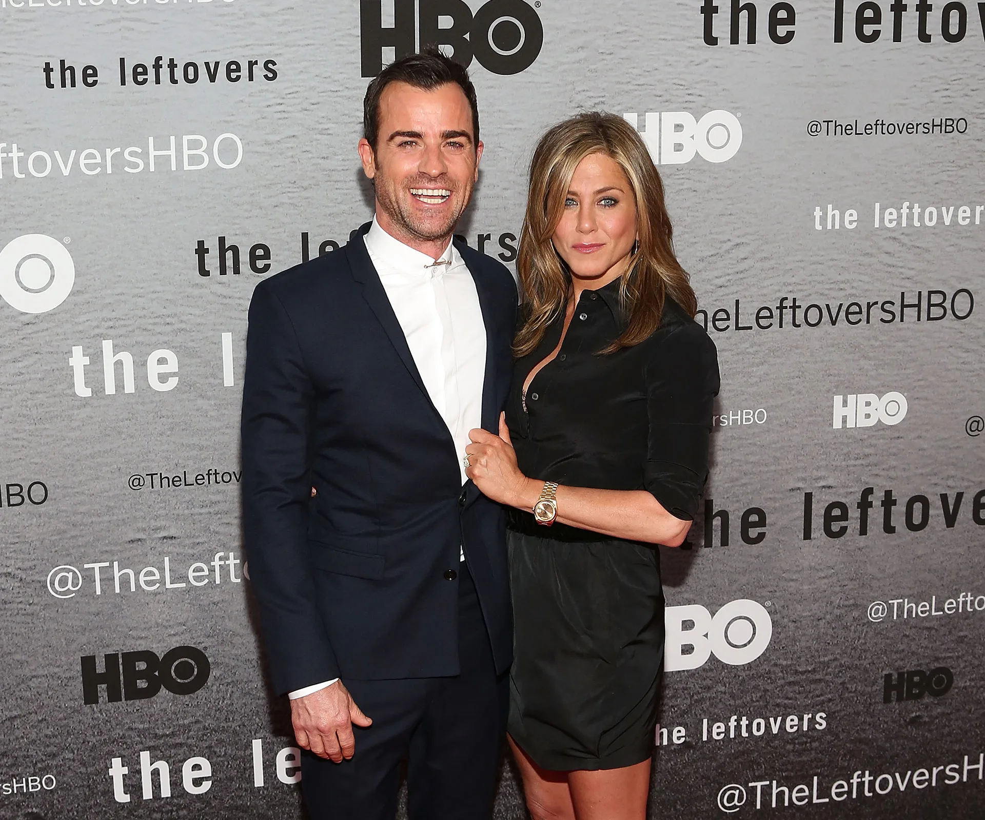 Jennifer Aniston and Justin Theroux