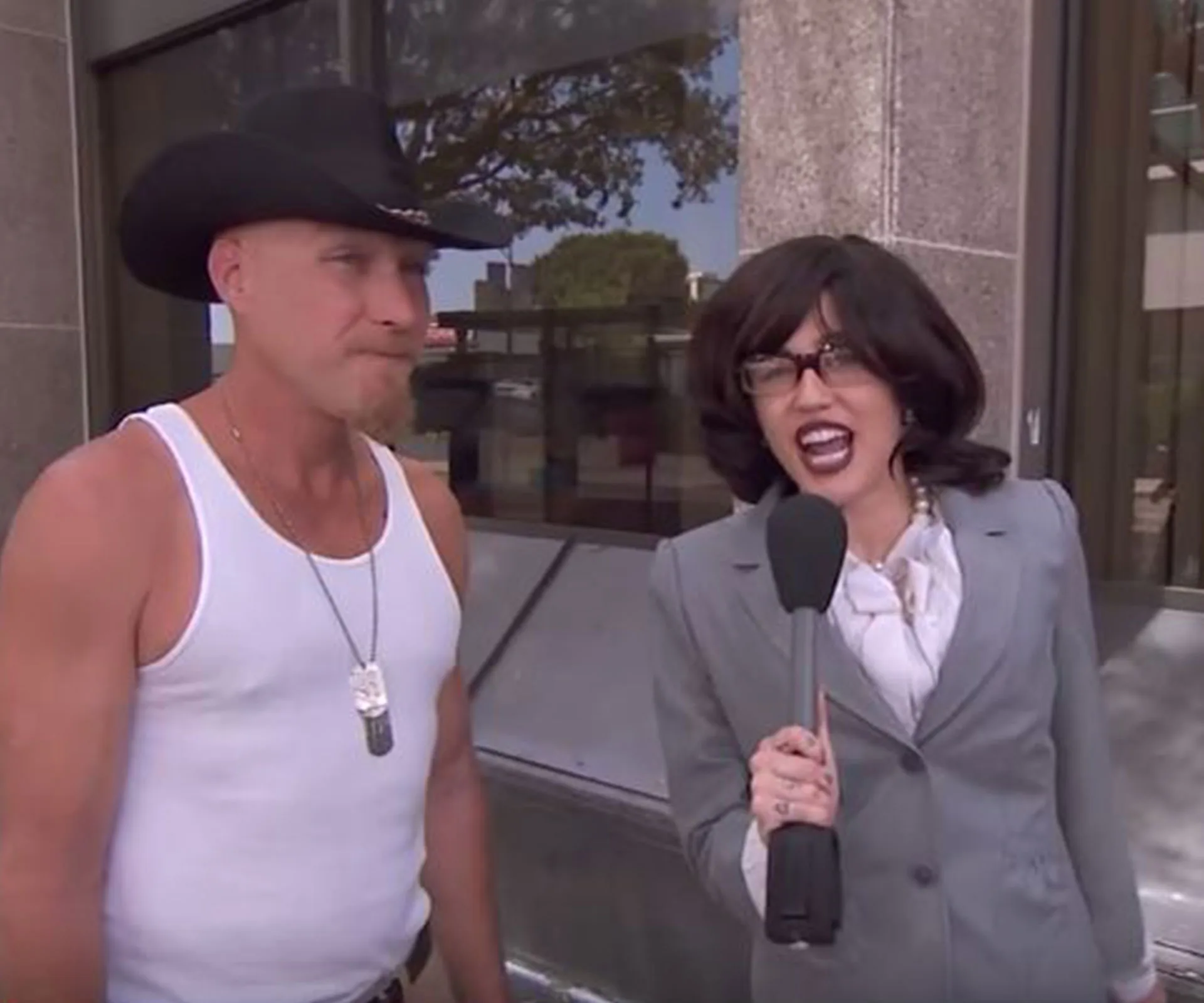 Miley Cryus on Jimmy Kimmel