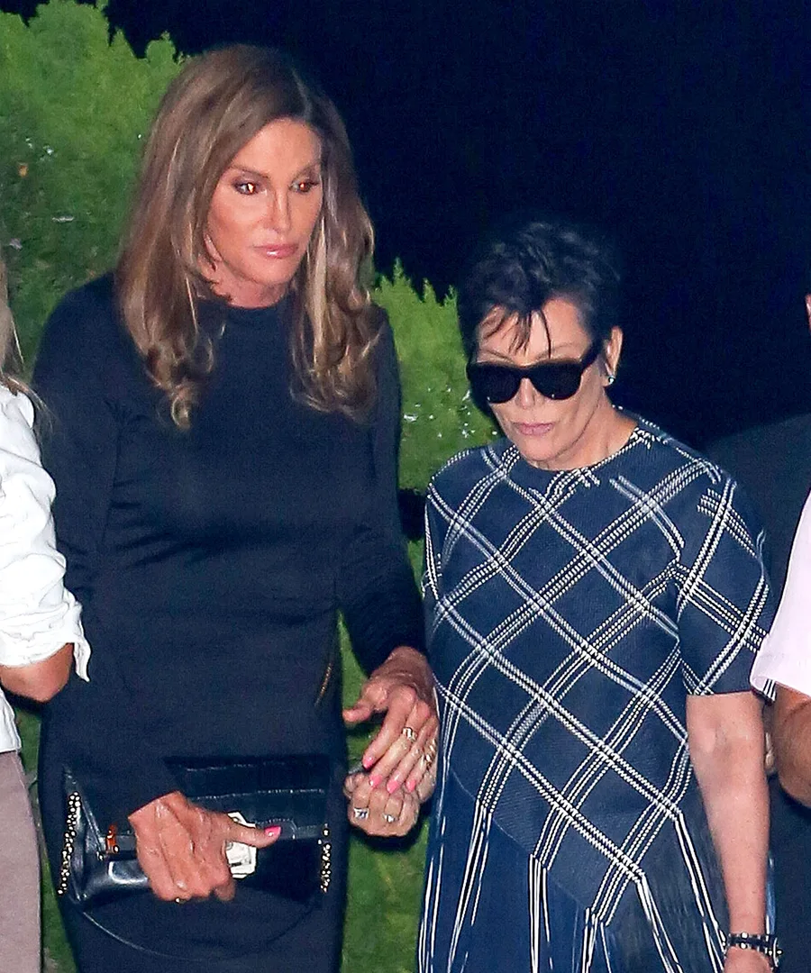Kris and Caitlyn Jenner