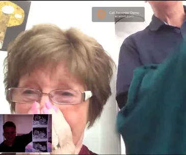 First time grandparents reaction to baby news 