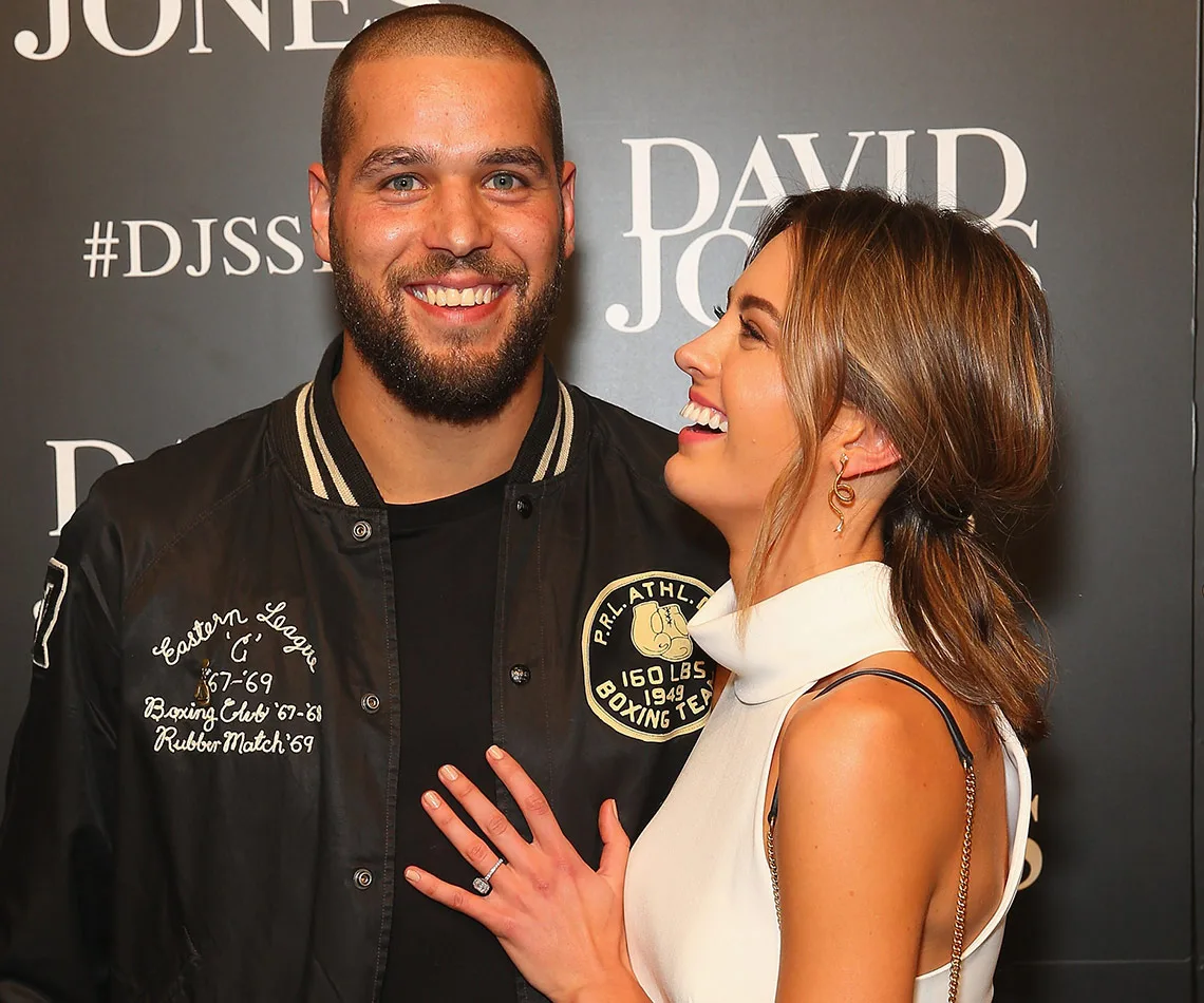 Jesinta Campbell and Buddy Franklin