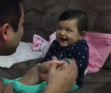 Pranking baby 