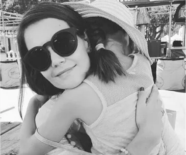 Katie Holmes and Suri Cruise 