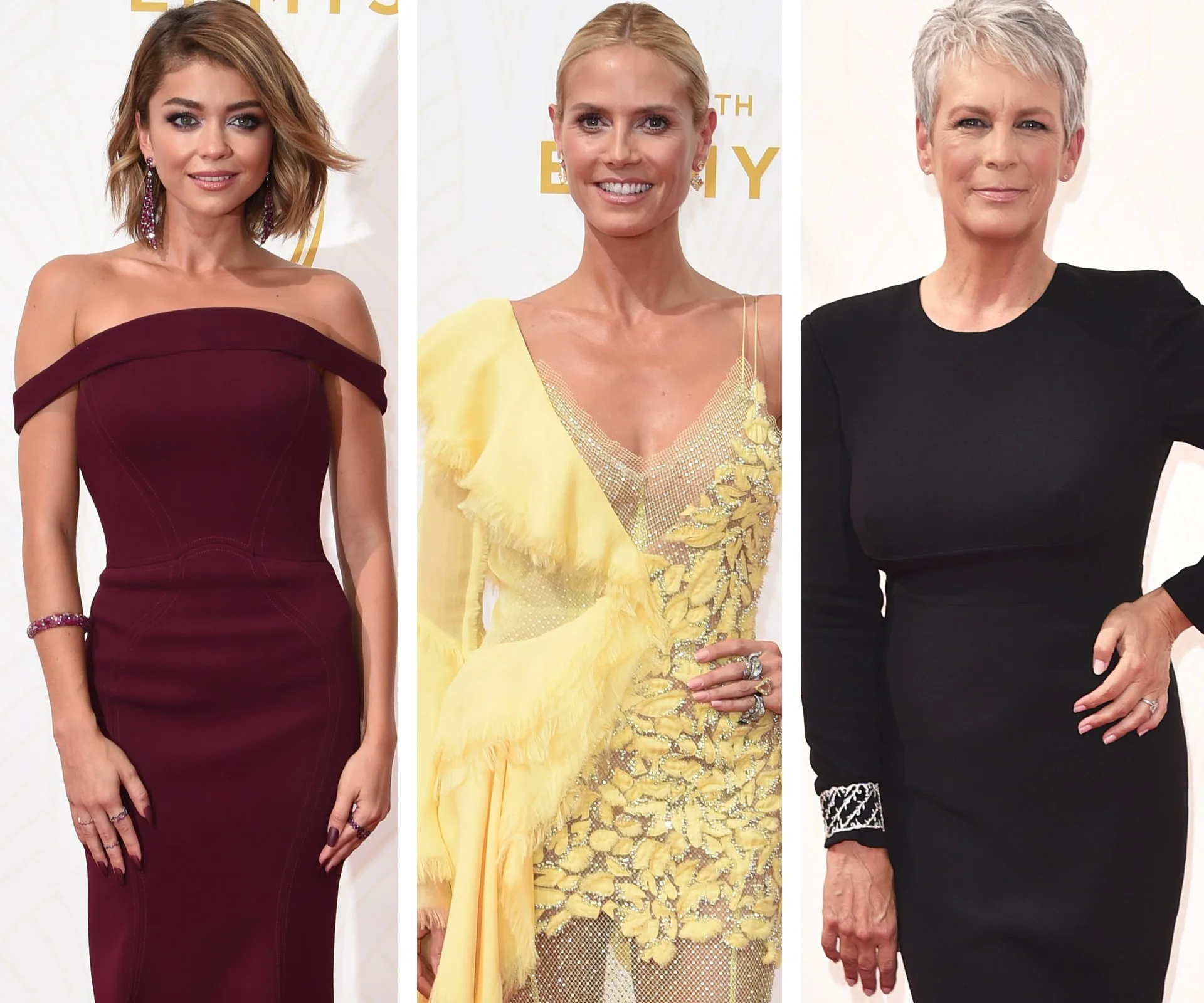 Sarah Hyland, Heidi Klum, Jamie Lee Curtis