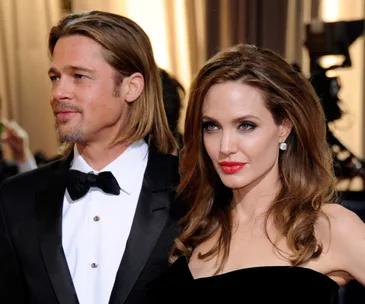 Angelina Jolie and Brad Pitt