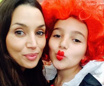 Snezana Markoski with her daughter Eve