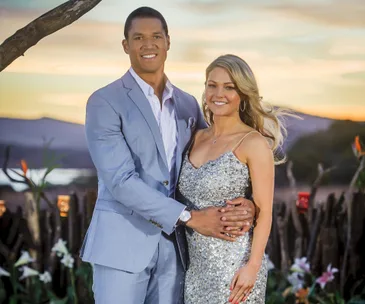 Blake Garvey and Sam Frost 