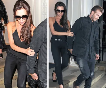 Victoria and David Beckham 