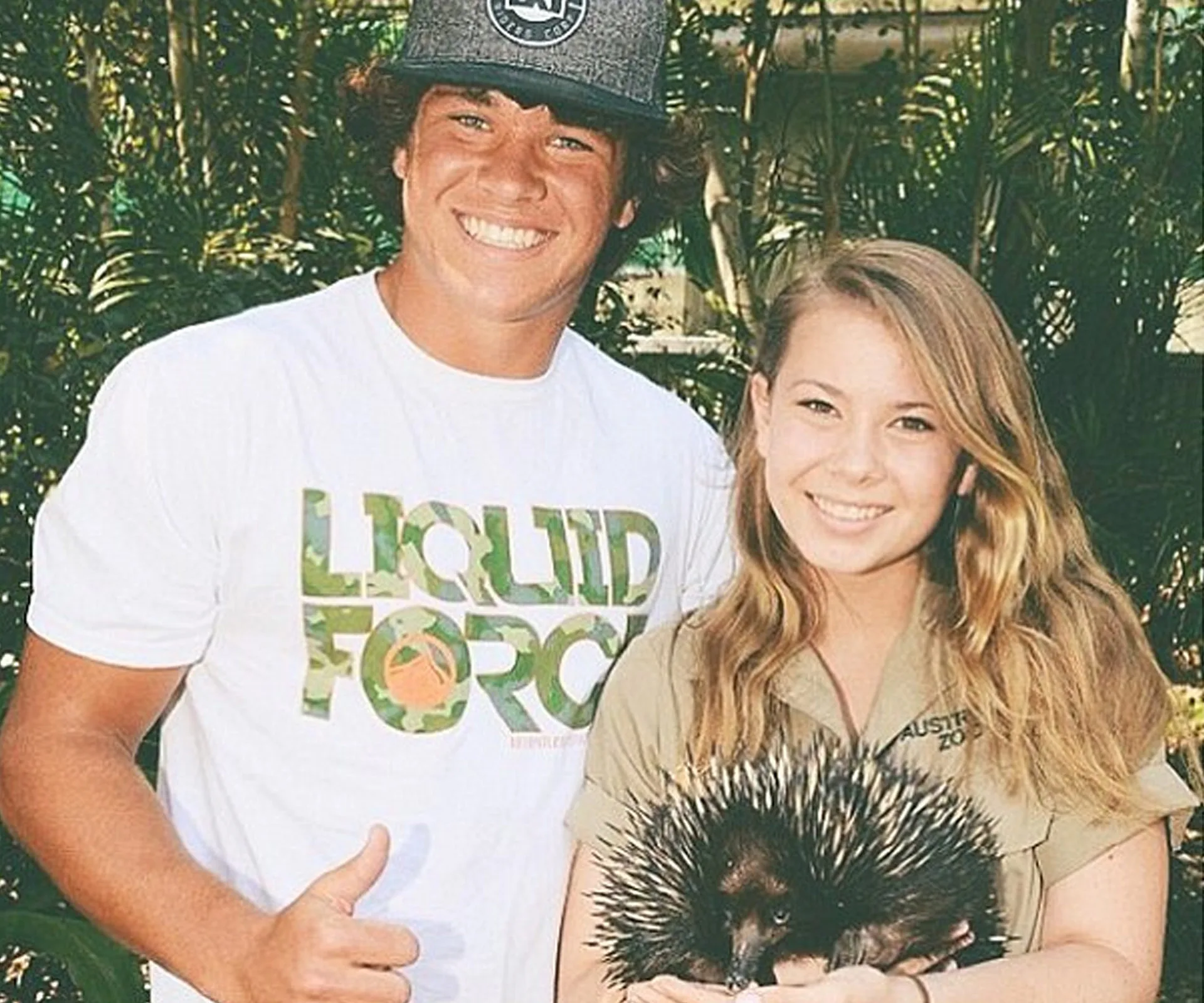 Bindi Irwin and Chandler Powell