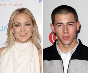 Kate Hudson and Nick Jonas 