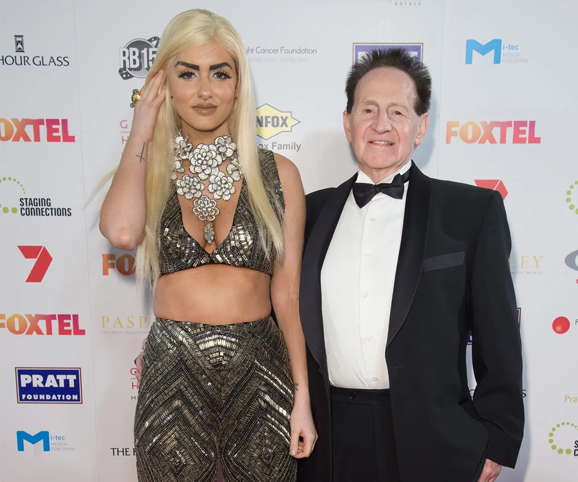 Gabi Grecko and Geoffrey Edelsten