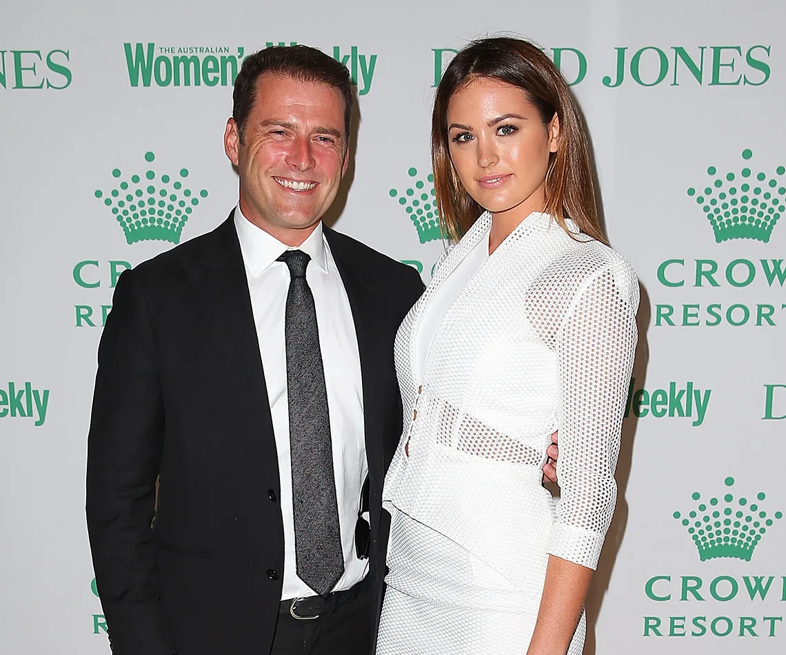 Karl Stefanovic and Jesinta Campbell