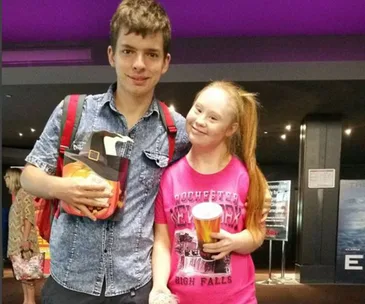Madeline Stuart and Robbie Streeting 