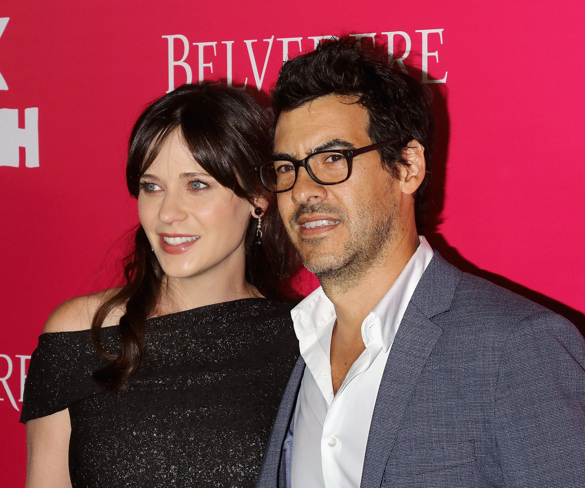 Zooey Deschanel and Jacob Pechenik