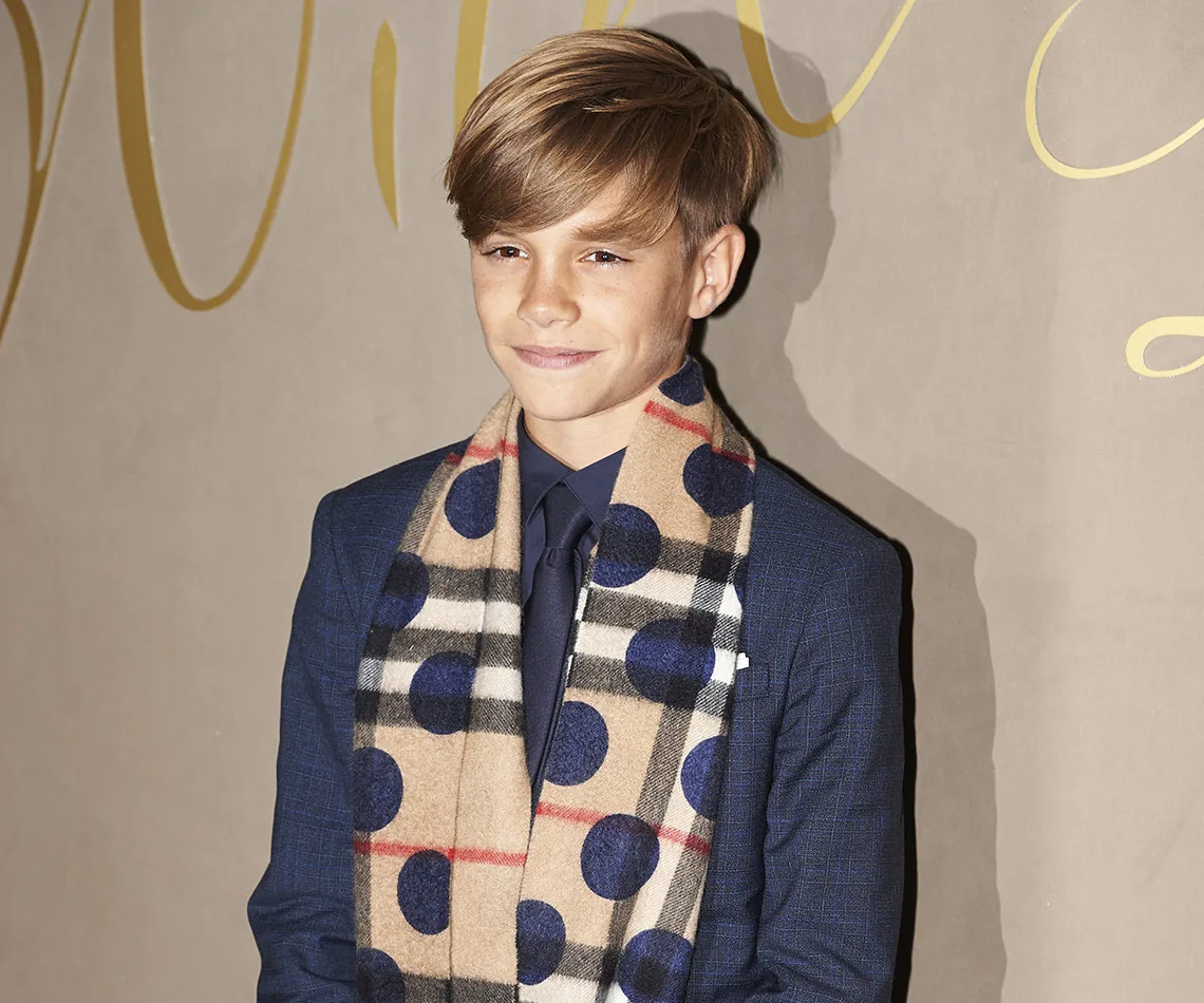 Romeo Beckham for Burberry
