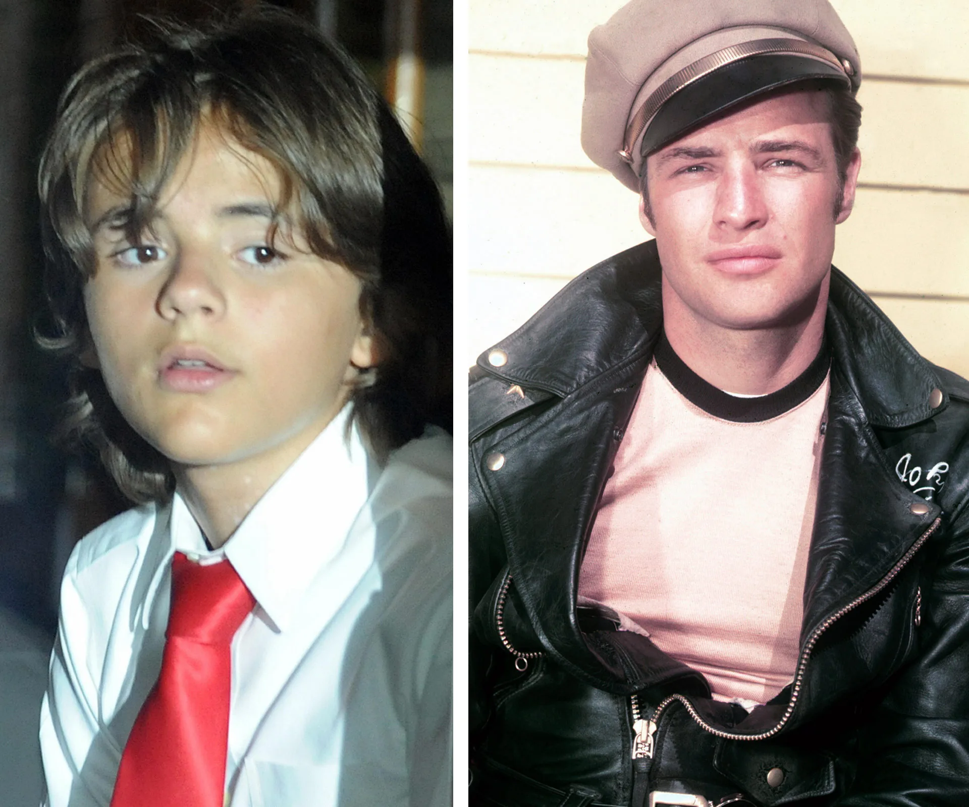 Prince Jackson and Marlon Brando