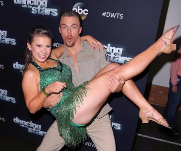 Bindi Irwin and Derek Hough 