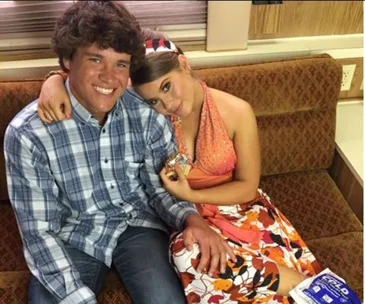 Bindi Irwin and Chandler Powell. 