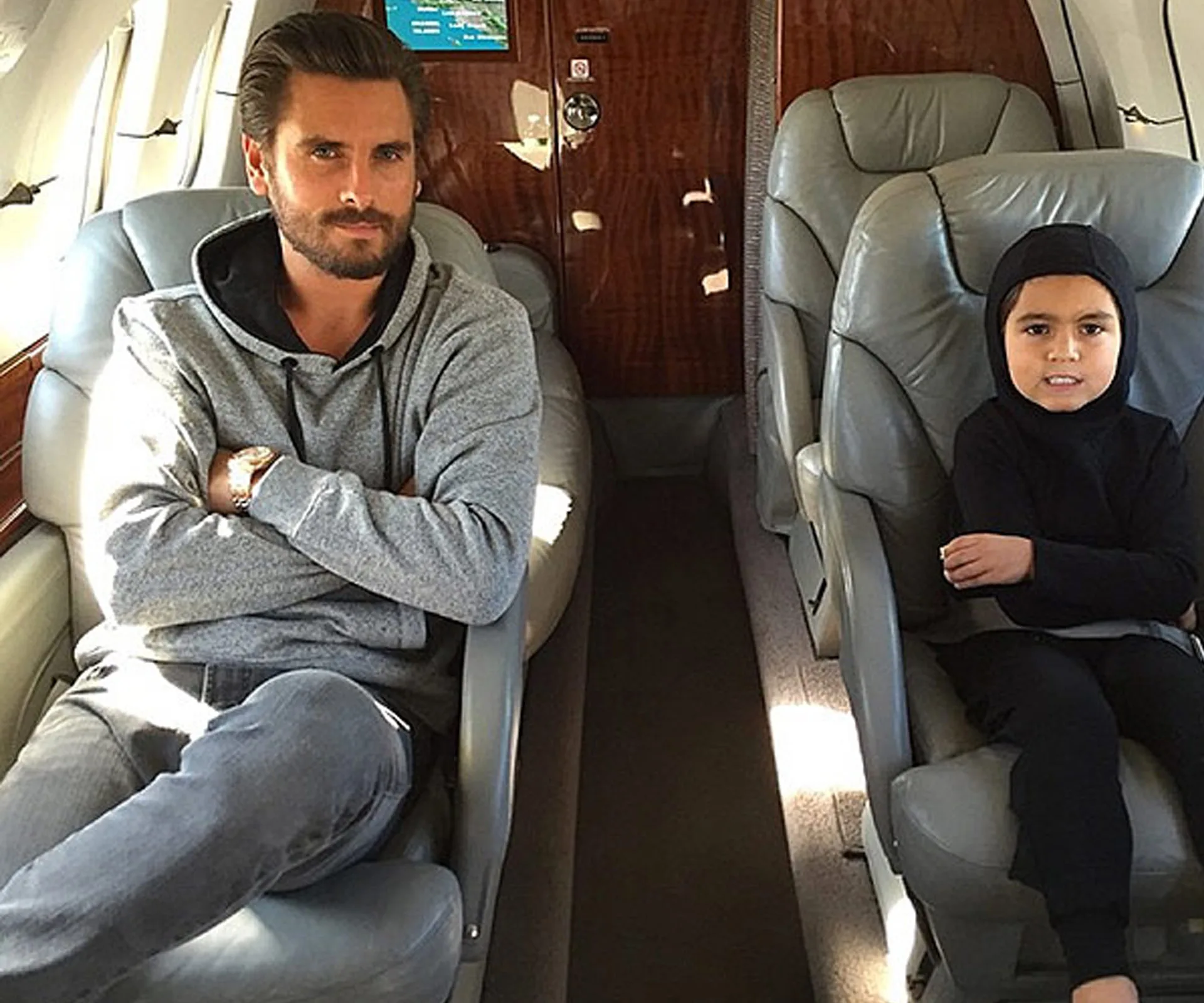 Scott Disick and Mason Disick