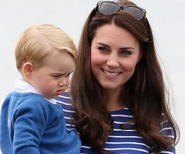Duchess Catherine and Prince George