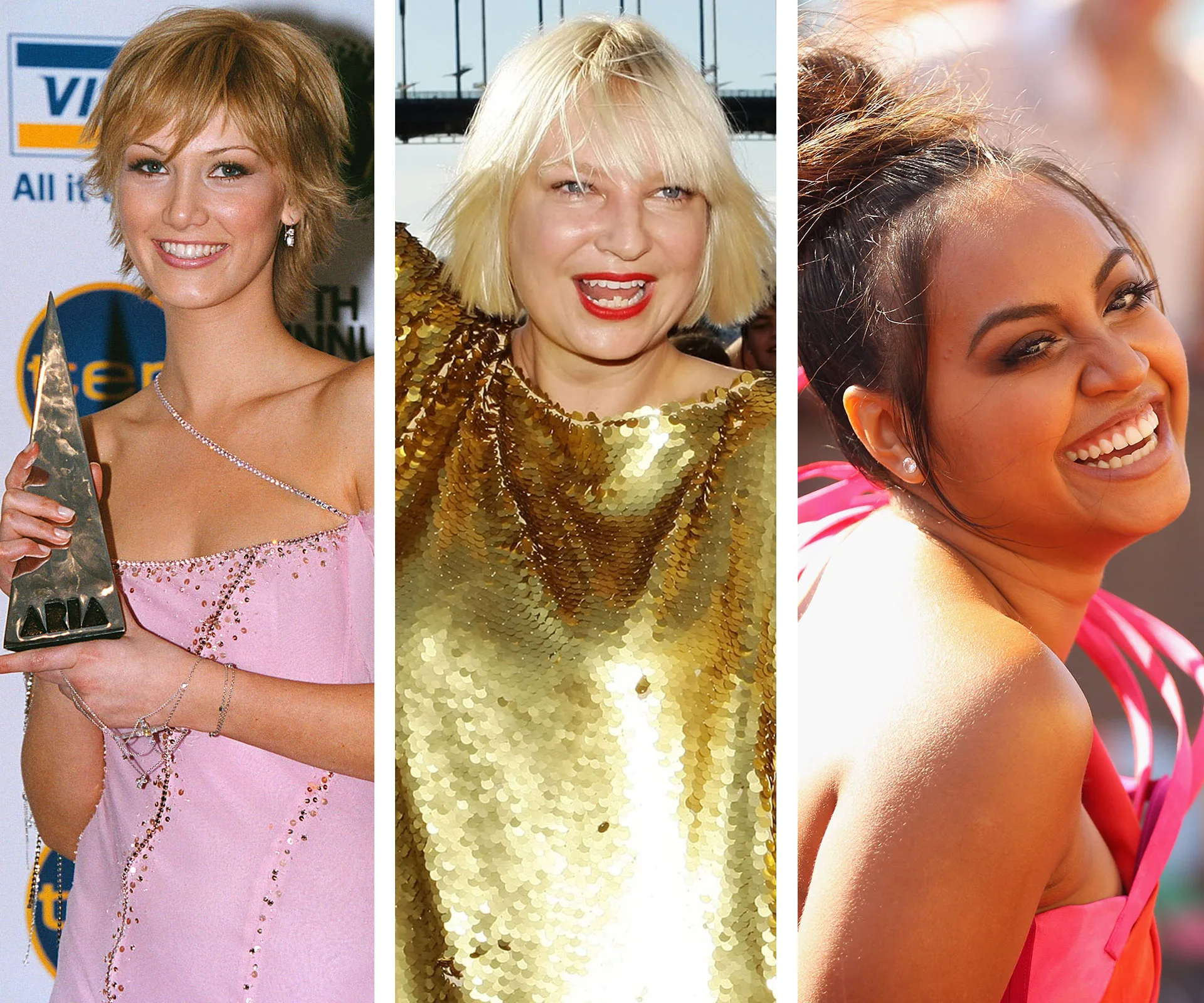 Delta Goodrem, Sia, Jessica Mauboy 