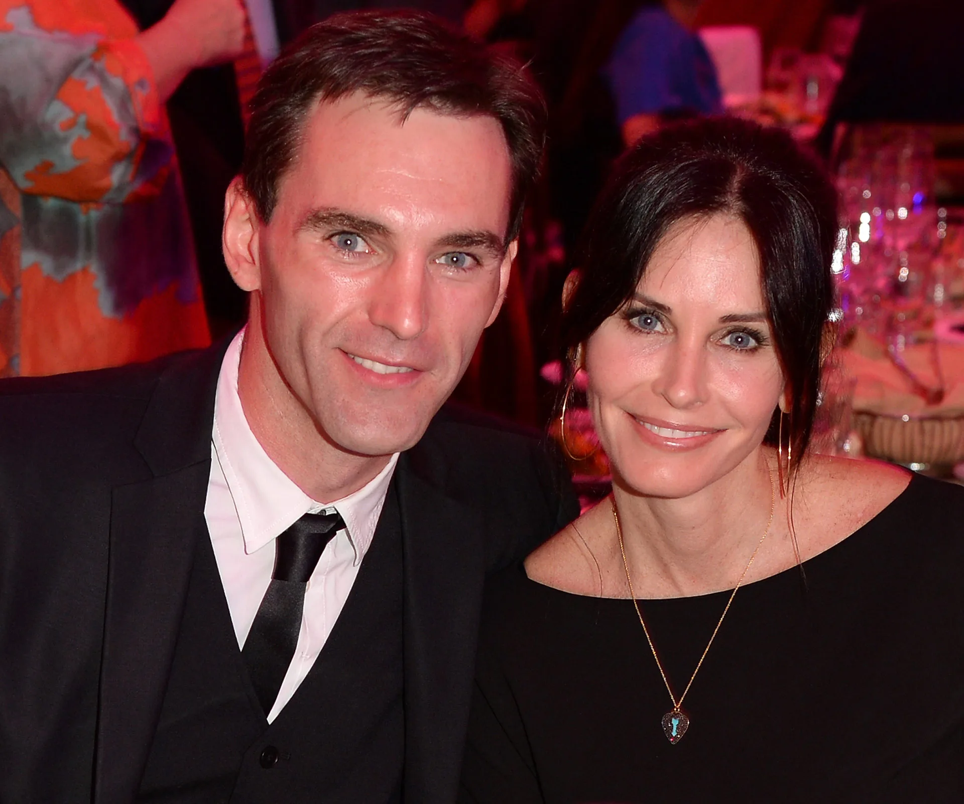 Courteney Cox and Johnny McDaid