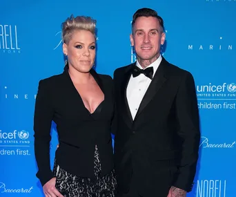 Pink and Carey Hart 