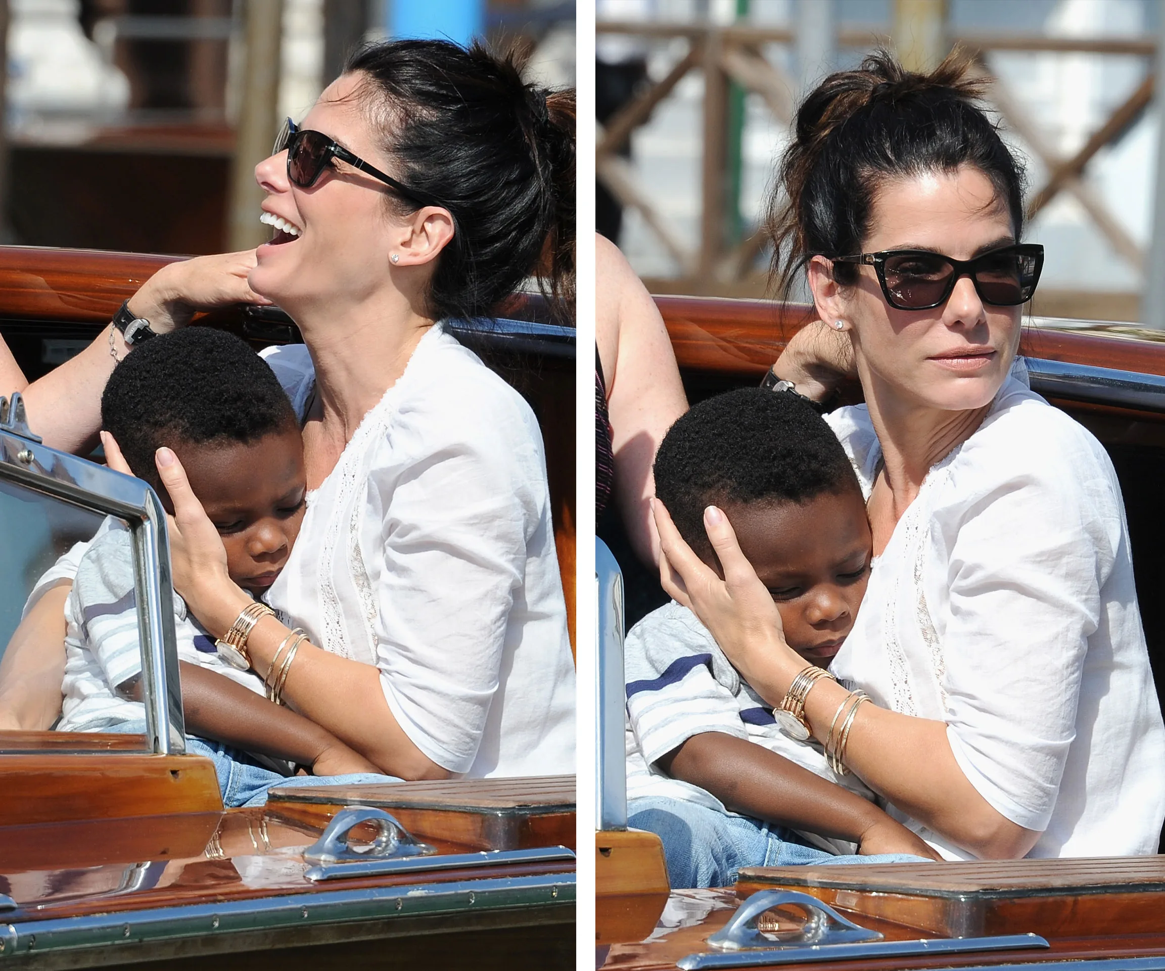 Sandra and Louis Bullock