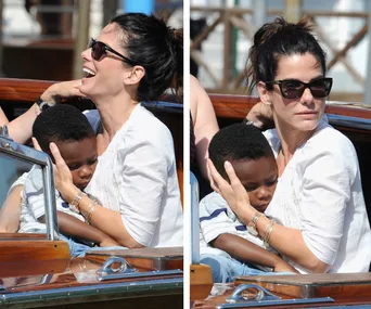 Sandra and Louis Bullock