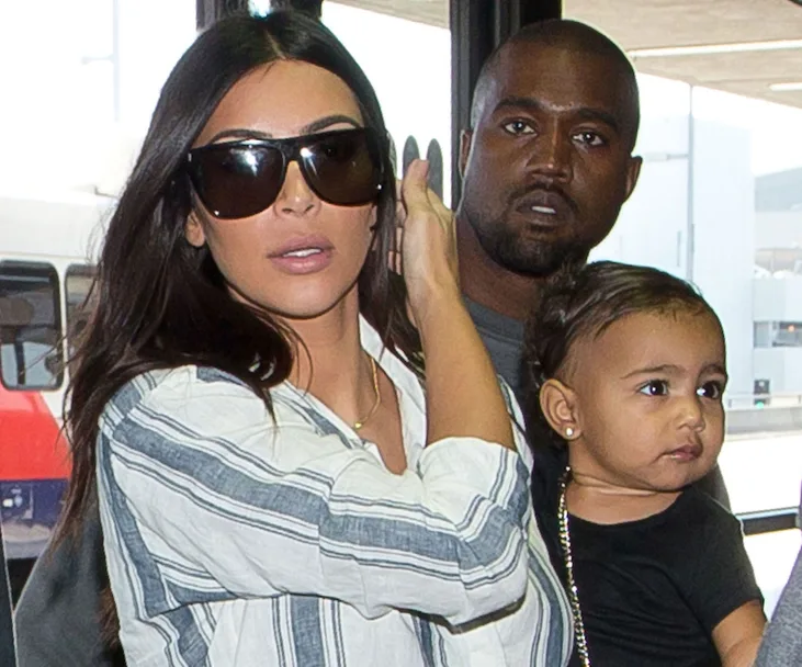 Kim Kardashian, Kanye West North West 