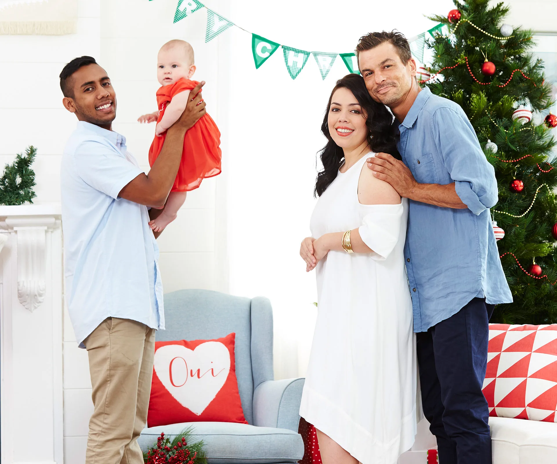 Joel Herat, Billy, Harriette Denny and Jorge