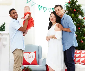 Joel Herat, Billy, Harriette Denny and Jorge 
