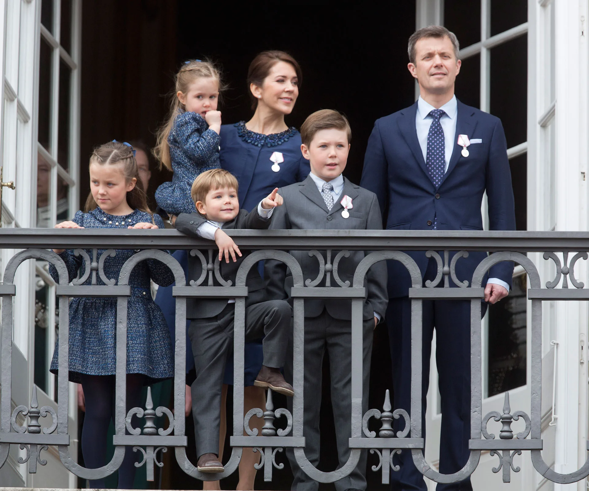 Princess Mary and family