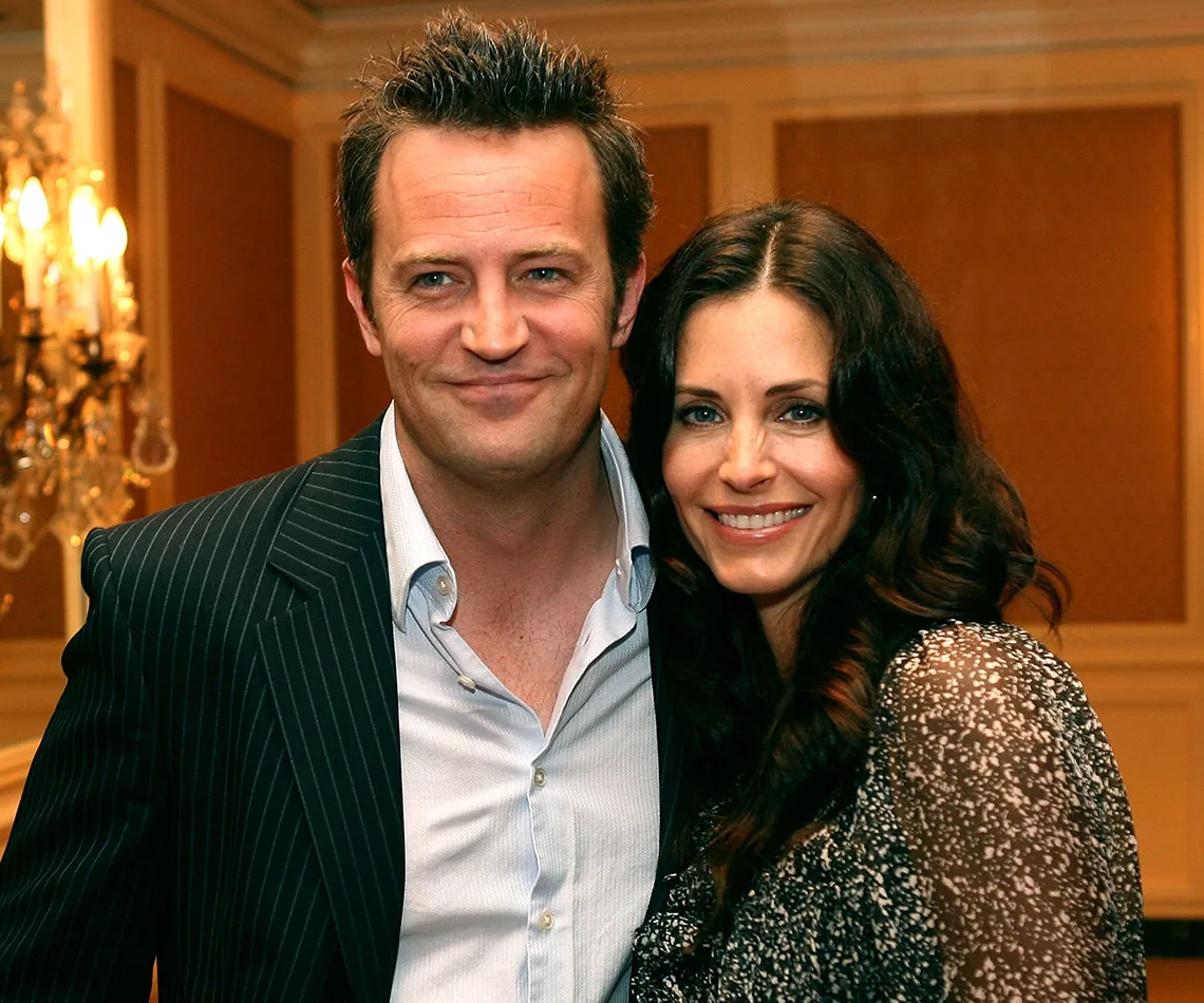 Courteney Cox and Matthew Perry