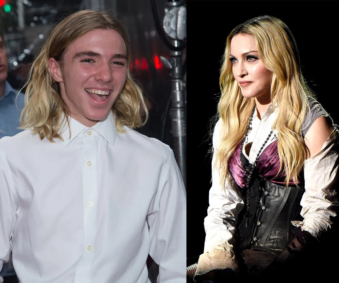 Rocco Ritchie and Madonna