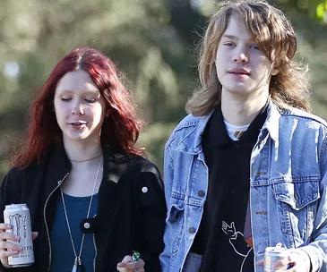 Chance Hogan and girlfriend 