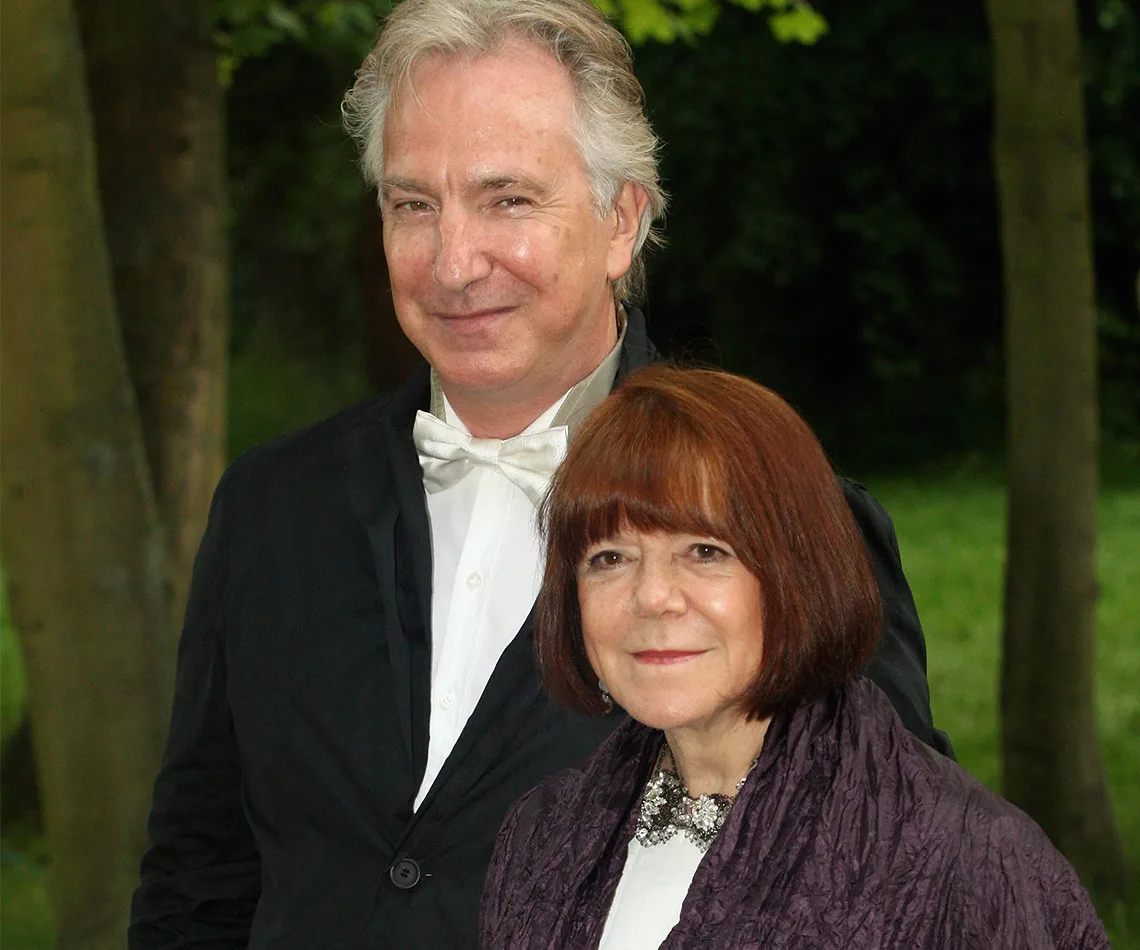 Alan Rickman and Rima Horton