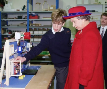 Peter Philips and Queen Elizabeth