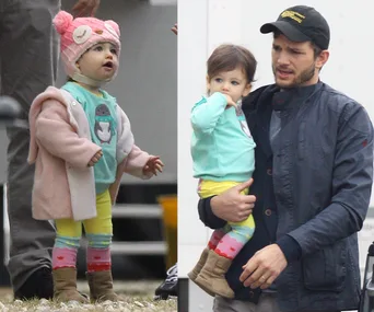 Ashton and Wyatt Kutcher 