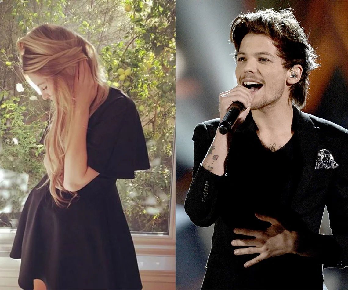 Louis Tomlinson and Briana Jungwirth