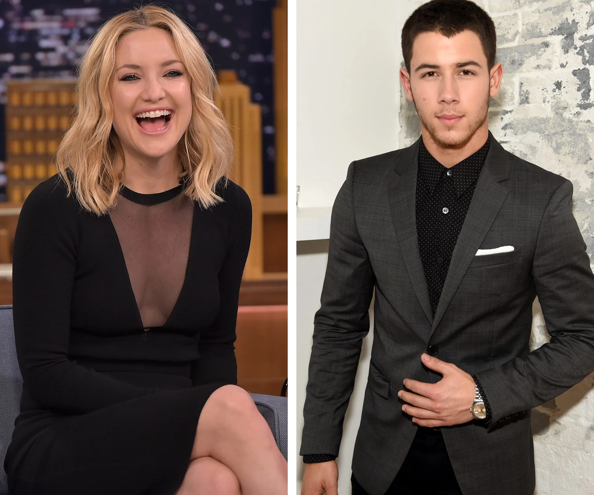 Nick Jonas and Kate Hudson