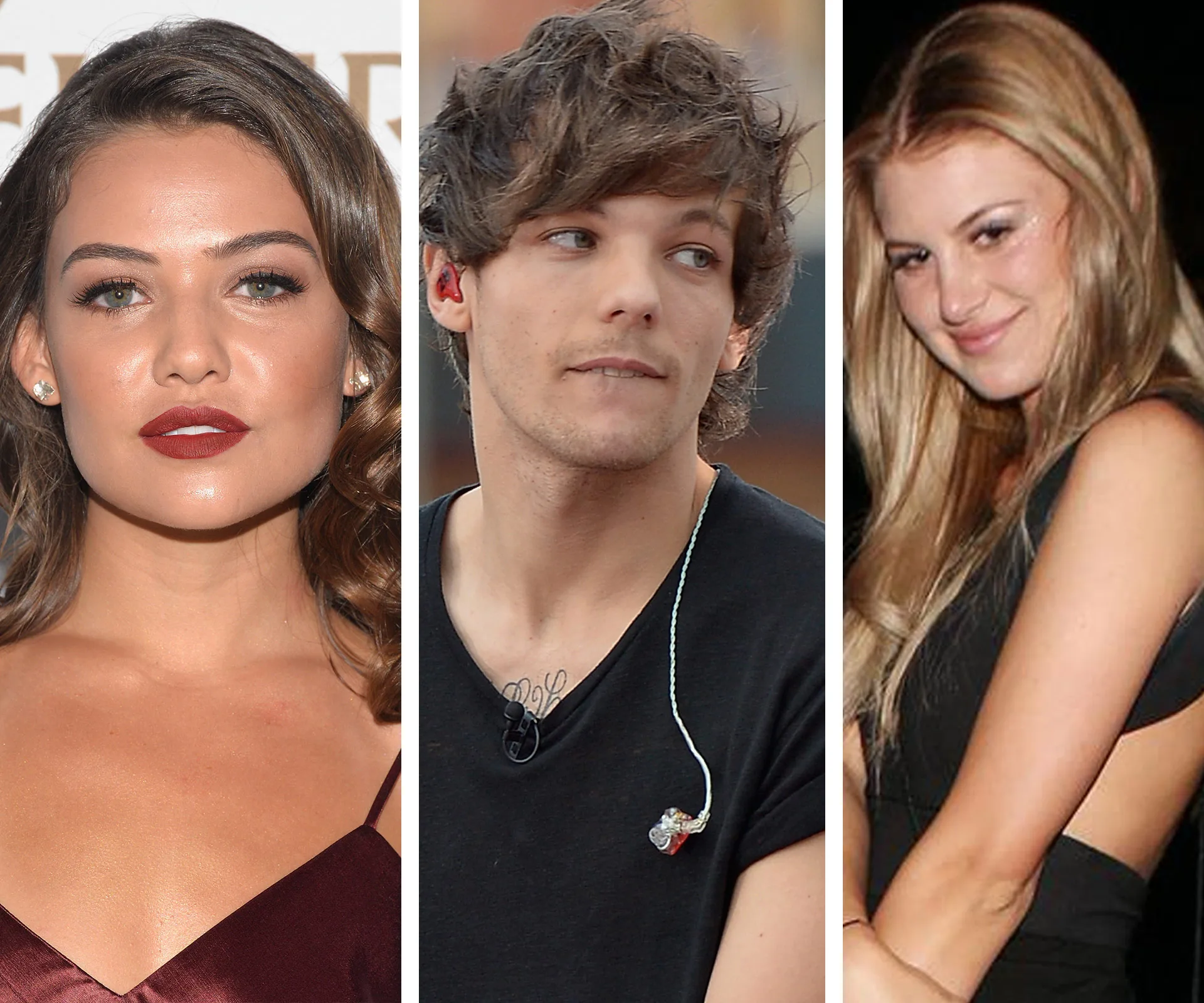 Briana Jungwirth, Danielle Campbell, Louis Tomlinson