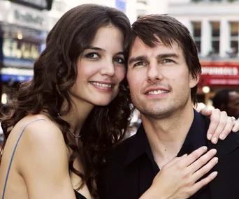 Katie Holmes and Tom Cruise 