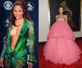 Jennifer Lopez and Rihanna 