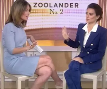 Penelope Cruz and Savannah Guthrie 