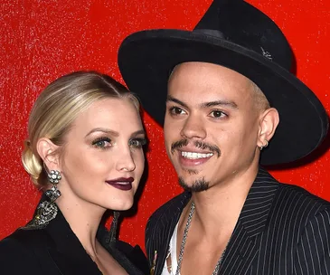 Ashlee Simpson and Evan Ross