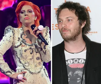 Lady Gaga and Duncan Jones 